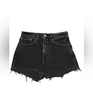 Size 6 black Zara denim shorts
